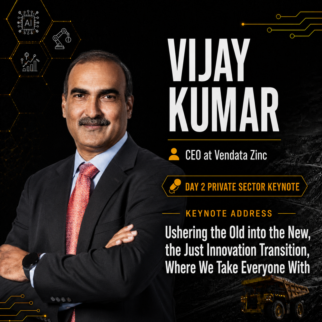 Vijay Kumar, CEO, Vedanta Zinc